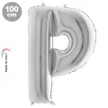 P Harf Folyo Balon – Gümüş – 100 cm (40 inch)