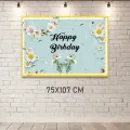 Papatya Doğum Günü Afişi (75x107 cm)