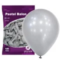 Pastel Gri Balon 1 Adet