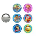 Paw Patrol Hediyelik Parti Rozeti (6 adet)