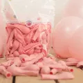 Pembe 5 inç Makaron Balon 1 Adet