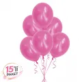 Pembe Balon Metalik 15 Adet