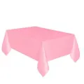 Pembe Masa Örtüsü Plastik 137x183 cm