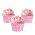 Pembe Muffin Kek Kapsülü (25 adet)