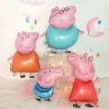 Peppa Pig Ailesi Folyo Folyo Balon Seti 4lü