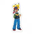 Pokemon Ash Ketchum Ayaklı Pano (34x11 cm)