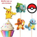 Pokemon Şekilli Kürdan 10 Adet