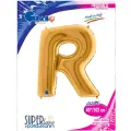 R Harf Folyo Balon – Gold – 100 cm (40 inch)