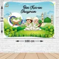 Ramazan Kuran Okuyorum Afişi Fotosuz 70*100 cm