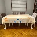Ramazan Masa Örtüsü Krem 160*220 cm