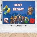 Roblox Doğum Günü Parti Afişi 70*100 cm