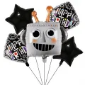 Robot Folyo Balon Seti