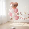 Rose Gold Kalp Folyo Balon (60 cm)