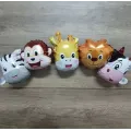 Safari Hayvanları Birleşik Folyo Balon 107*20 cm