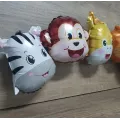 Safari Hayvanları Birleşik Folyo Balon 107*20 cm