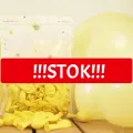 Sarı 6 inç Makaron Balon 1 Adet