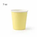Sarı Karton Bardak (7 oz - 8 Adet)