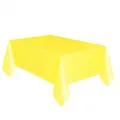 Sarı Masa Örtüsü Plastik 137x183 cm