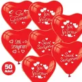 Seni Seviyorum Balonu 50 Adet