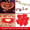 Sevgiliye Özel Süsleme Paketi (4 Parça)