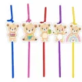 Sevimli Ayıcık Little Bear Artistik Pipet 10 Adet
