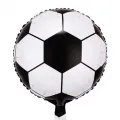 Siyah Beyaz Futbol Topu Folyo Balon (45 cm)
