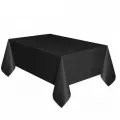 Siyah Masa Örtüsü Plastik 137x183 cm