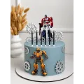 Siyah Metalik Pasta Mumu (11 cm - 6 Adet)
