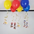 Sonic Balonlu Tavan Süsü 6lı