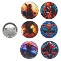Spiderman Hediyelik Parti Rozeti (6 adet)