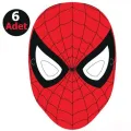 Spiderman Kağıt Maske (6 adet)