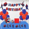 Spiderman Konsepti Parti Seti (16 Kişilik)