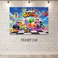 Stumble Guys Doğum Günü Afişi (75x107 cm)