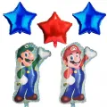 Süper Mario Folyo Balon Seti 5li