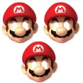 Süper Mario Kağıt Maske 6 Adet