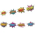 SuperHero Girl Comics Dekoratif Banner 140x17 cm