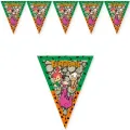 Taş Devri Çakıltaş Bambam Flama Bayrak (200 cm)