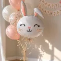 Tavşan Kafa Folyo Balon (72x52 cm)