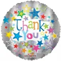 Thank You Stars On Metalic Folyo Balon 45 cm
