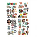 Toca Boca Sticker 33*48 cm