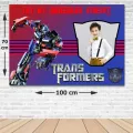 Transformers Doğum Günü Parti Afişi 70*100 cm