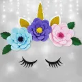 Unicorn Kağıt Çiçek Seti