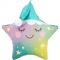 Uykucu Küçük Yıldız Folyo Balon (50 cm)