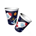 Uzay Temalı Bardak 8 adet
