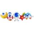 Uzay Temalı Birleşik Folyo Balon 100*30 cm