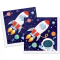 Uzay Temalı Peçete 16 adet