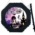Wednesday Cadılar Bayramı Pinyata 42 cm + Sopası