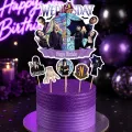 Wednesday Cake Topper Set