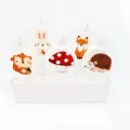 Woodland Temalı Pasta Mumu 5 Adet