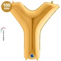 Y Harf Folyo Balon – Gold – 100 cm (40 inch)